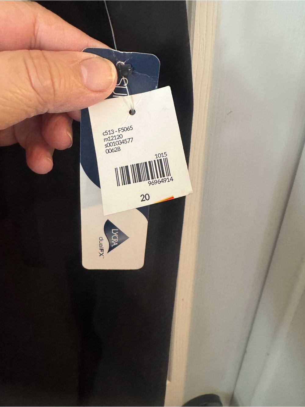 Lane Bryant Black Stretch Trousers